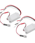 Outdoor Dusk To Dawn Photocell Light Switch With Auto On Off Sensor IP33 Weatherproof, visible wiring, pack of two.