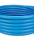 Professional 3/4 Inch Compressed Air Piping Kit Including 50 Ft Leak Proof Tubing For Air Compressor Replacement Parts Delivers Top Shelf Function At 175 Psi Rating, blue tubing roll.