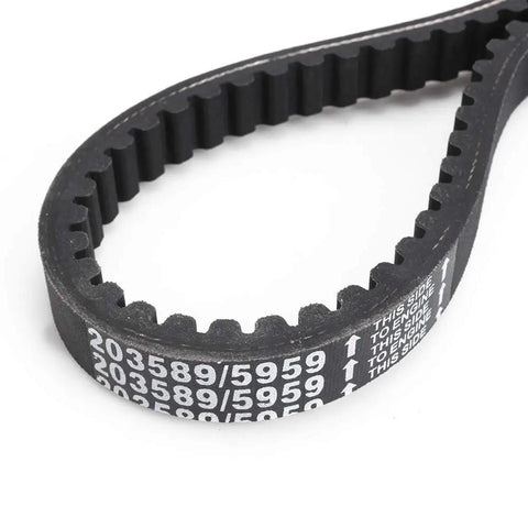 Go Kart Drive Belt 203589 Fits Coleman KT196 CK196T Manco 5959 Comet 203589 30 Series Torque Converter Asymmetrical Belt