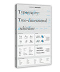 Typography Terminology Cheat Sheet Canvas Poster 12 By 18 Inch Wall Art With Font Classification And Type Anatomy Guide
