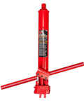 Heavy Duty Hydraulic Long Ram Jack With Dual Piston Pump And Clevis Base For Garage And Shop Lifts 8 Ton Capacity 16000 Pounds