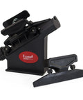 Fletching Jig With Straight Helix Clamps Adjustable Fletch Tool Feather Stick Kit for DIY Arrow Repair, black with clamp detail.
