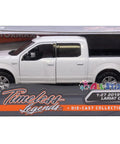 Ford F 150 Lariat Crew Cab Die Cast Truck 1 24 Scale With Opening Doors And Detailed Interior White 79363WH in package