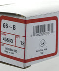 Box of Top Rated Heavy Duty 3/4 Inch Axle Cap Nuts 12 Pack showing item details and quantity.