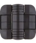 Black Position Control Butt Hinge with Stainless Tube for Cabinets Cupboards Closets Showcases and Office Doors 80 Degree Nylon