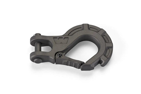 Epic 3/8 Inch Steel Winch Hook For Off Road Recovery Built In Beverage Opener 12,000 Lb Capacity 6 Ton Forged Steel Black