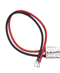 Heavy Duty 8AWG Battery Quick Connector Kit For LiFePO4 Systems, 50A Capacity, M8 Plug, 8 Gauge Cable, Charger Power Cable For Winch And Forklift, Flame Retardant Durable PC Cable, 1.64 Feet, red and black leads