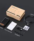 Dope Borescope Camera With Light 16.4 Ft Semi Rigid Probe IP67 Waterproof HD Endoscope with LCD screen, cable, and accessories