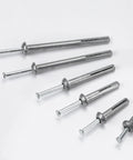 One Quarter Inch By One Inch Hammer Drive Anchors With Nails Masonry Fasteners For Concrete Brick And Block 50 Pack
