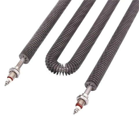 Electric Finned Tubular Heater Hella Fast Heat Rise Air Oven Element W Shaped Stainless Steel 220V heavy duty heating coil