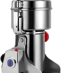Powerful Grain Grinder For Home Or Light Pro Kitchen Use, Dry Milling Machine with 800g Capacity, 304 Stainless Steel Body