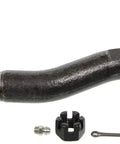 Beefed Up Steering Tie Rod End For 2007 To 2017 Jeep Wrangler And 2018 Jeep Wrangler JK Built For Reliable Steering Smooth Handling Solid Wheel Alignment And Durable Trail Ready Drivability black metal tie rod end with hardware
