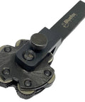 6 Head Lathe Knurling Tool Holder With Rotating Head 3/4 By 5 Inch Diamond Knurling Wheels Set 3 Pairs Durable Alloy Steel