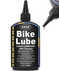 Front view of No Nonsense Dry Bike Chain Lube For MTB With Ceramic Coating And PTFE Keeps Your Chain Slick In Dry Dusty Weather in 120 ml bottle