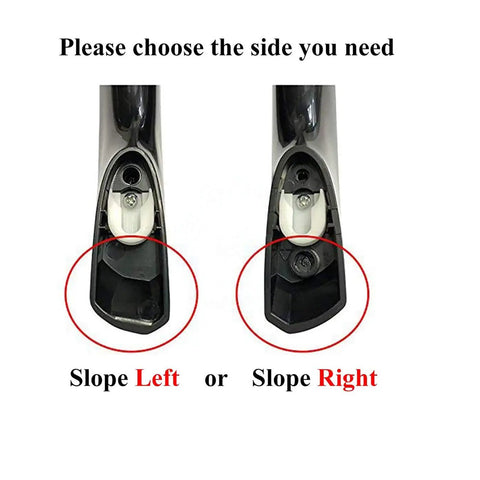 Right Slope Single Door Refrigerator Handle Replacement, Upgraded Durable Lifetime Appliance Handle For Freezer And Fridge, Compatible With 5304506471 5304504510 5304504509, Easy Install
