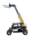 Heavy Duty Telehandler Telescopic Forklift Packing A Rock Solid Five Ton Lift Capacity Along With An Extended High Reach Boom side view