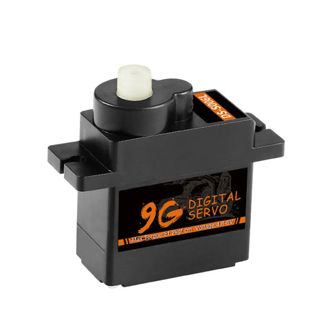 Hardcore Heavy Duty Servo Motor For Rc Cars And Robot Builds Featuring Knockout Torque And Smooth 180 Degree Swing, compact size.