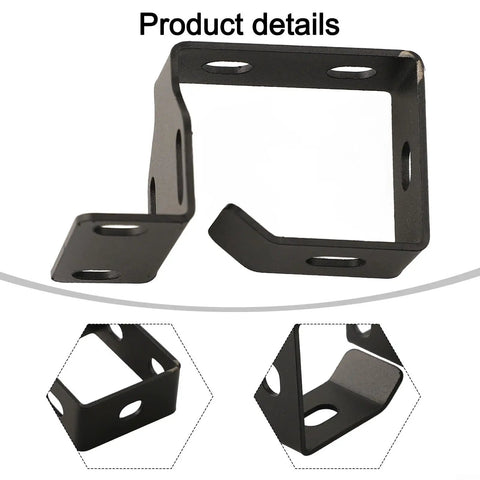 Premium Cold-Rolled Steel Heavy-Duty Wire Basket for Server Racks, No-Fuss Cable Organizer Cage, black metal mounting bracket.