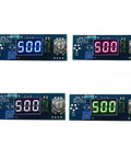 LED digital display of DIY Soldering Iron Station Kit With Adjustable Temperature Control, showing different colors.