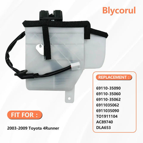 Toyota 4Runner Rear Tailgate Lock Latch Actuator Assembly Replacement for 2003-2009 SR5 4.0L 4.7L Models component view