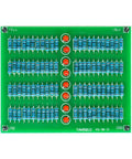 Incredible Hands-On Through-Hole Soldering Practice Kit Loaded with 88 High-Quality Resistors, 8 Vibrant LEDs, and a Durable PCB Board