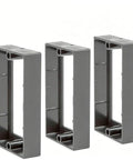 Three Quarter Inch Single Gang Outlet Box Extender UL Listed flame retardant electrical spacer, heavy duty one piece build.