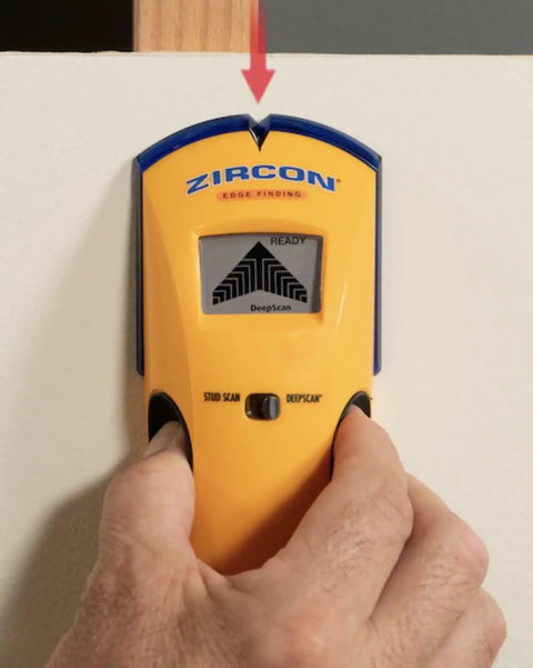 Digital Wall Scanner With Precision Stud Detector And Live Wire Warning Featuring Dual Scan Modes No Sweat Operation For Wood Metal Depth And A Tight Grip That Truly Nails The Best Spots