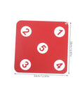 Sturdy Double Sided Wall Mounted Fencing Target For Practice Portable Indoor Fencing Gear Anti Puncture Design square red target