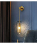 Lowkey Chill Modern Wall Sconces With Smooth Glass Shades And Glare Free LEDs That Really Bring Premium Vibes To Living Rooms And Bedrooms For Total Home Glow Up, gold metal, glass shade, ambient lighting.