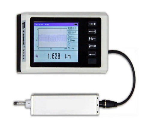 Split Type Surface Roughness Tester With Large 400 Micron Range, inductance-based display and probe