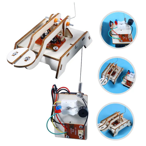 Hands On Telegraph Model Kit For Kids And Students, Fun Wood Craft DIY Science Experiment, Educational STEM Project