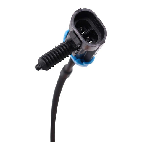 Heavy Duty Front Left And Right Abs Wheel Speed Sensor With Harness And Dust Shield For Chevy Blazer S10 Gmc Jimmy Sonoma Plug And Play Solid Garage Ready Fix close-up of wiring harness connector