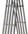 Heavy Duty 40cm X 250cm Plastic Loading Roller For Warehouse Unloading Pulley And Reliable Conveyor Solution With Durable Transport Equipment For Freight Handling Workflow viewed from side, showing multiple support bars.