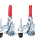 Anti Slip Quick Release Toggle Clamps For Metal Plates And Circuit Boards Hold Down Fixture Clamps with non-slip grip