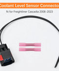 Freightliner Cascadia Coolant Level Sensor Connector Pigtail Harness with 12 Inch Plug N Play for Diesel Trucks 2008-2023