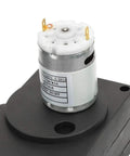 DC 24V Wire Feed Motor For Welder Soldering Wire Feeder Machine close-up showing motor top and labels