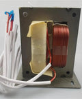 Top Tier 8K Industrial Microwave Transformer For Tunnel Drying Systems with copper winding and wires, essential for low voltage energy conversion.