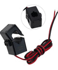 No Sweat Install Split Core Current Transformer Clamps with Heavy Gauge 100Cm Leads for EV Charging Piles and Power Grid Monitoring.
