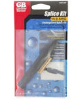 GB Gardner Bender HST-WP Well Pipe Splice Kit packaged with waterproof heat shrink tube and brass connector for 14-8 AWG copper.