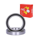 6806-2RS Deep Groove Ball Bearing 30x42x7mm with double rubber seal, box view, two pack set for machinery and hobbies.