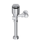 AquaSense ZER TM Series Exposed Sensor Flush Valve With Gear Driven 1.1 GPF Diaphragm Water Closet For Ultra Efficient HET Flushing IP65 Protected Electronics Clog Resistant Diaphragm Durable Mechanism Built For 500000 Cycles, chrome