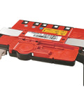 Top Shelf Oem Compatible Battery Power Distribution Box With Integrated Fuse And Crash Disconnect Relay For Bmw 1 3 Series E90 E82 E88 E84 X1 2006 To 2015 Straight Swap Rebuild Kit in red plastic housing.