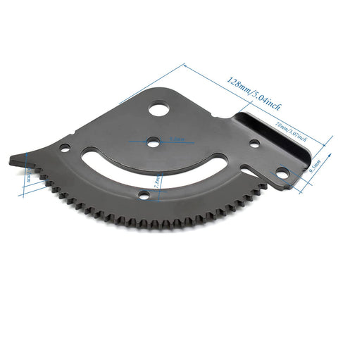 John Deere Steering Sector Pinion Gear Replacement For D160 D140 D130 D150 Tractors 26 Tooth Gear with dimensions