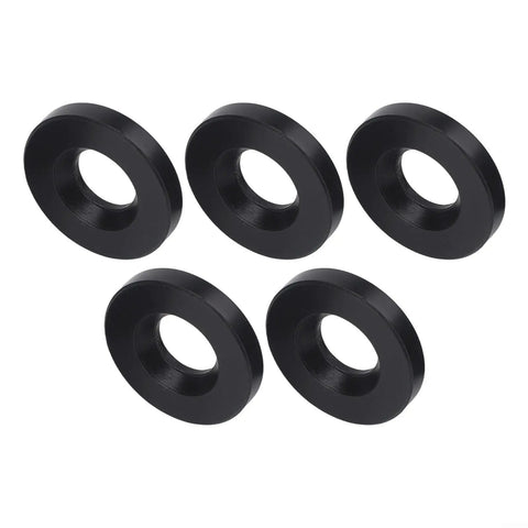 Five Rubber Pads For Shock Absorption And Vibration Control For Gym Equipment And Home Furniture