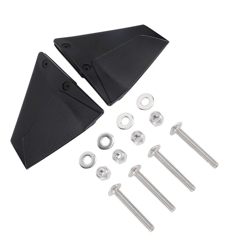 Hydrofoil Stabilizer Fins For 50 To 300 HP Outboard Motors with screws and washers for drag reduction and bow rise elimination.