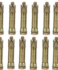 Heavy Duty Expansion Bolts M6 x 50mm Sleeve Anchors For Concrete Brick And Masonry 12 Pack Includes 0.39 To 0.47 Inch Drill Hole 10mm Wrench Size High Load Capacity Fastenings For Structural Installations