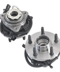 Pair Front Wheel Hub Bearing Assembly For Ford Ranger 1998 1999 2000 And Mazda B4000 1998 1999 2000 4x4 ABS 5 Lug 3 Bolt