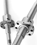 Precision C5 Ballscrew End Machined Housing For 3D Printer And Cnc Builds 16mm 20mm showing sturdy steel components.