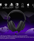 Wired Over Ear Gaming Headset With Detachable Microphone Mute Option And Fabric Covered Memory Foam Ear Cushions For All Platforms
