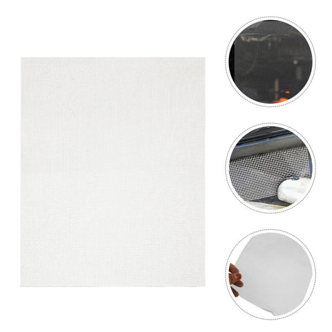 Car Bumper Repair Kit With Tungsten Wire Welding Mesh, Quick Fix For Cracks And Holes, Durable Metal Mesh Sheet For Damaged Areas, 10 Pcs Auto Body Weld Screen For Pro Grade Repairs, white mesh sheet